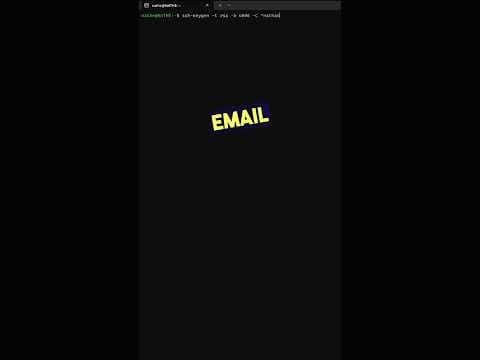 How to Generate a SSH Key for GitHub #howto #ubuntututorial  #tutorial #git #github  #developertips